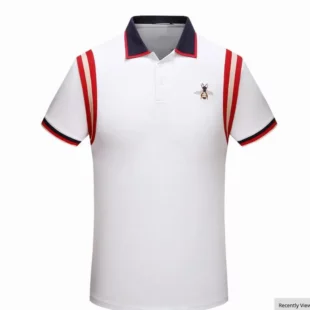 High New Novelty 2023 Men Embroidered bees stripes Fashion Polo Shirts Shirt Hip Hop Skateboard Cotton Polos Top Tee #F70 1 kf HTB1H6J aI vK1Rjy0Foq6xIxVXaR