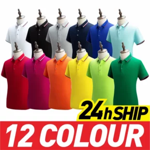 GTONG Custom Tshirt Tops Polo Shirts For Men Diy Logo Summer Work Clothes Print Corporate Culture Shirt Team Employee Printing 2 kf Hbe220c01442c4c77ad7c2369d6a2af5as