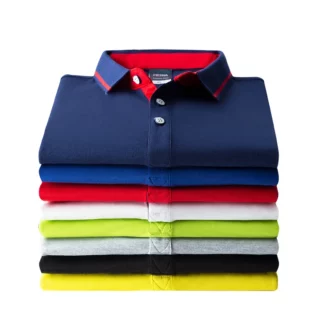 Custom Printed Logo On Cust T-shirts. Embroidered Polo Shirts For Male And Female Employees Of The Company, And Design Tops For 5 kf He1b6a102bf9745db89f22cc10c646264J