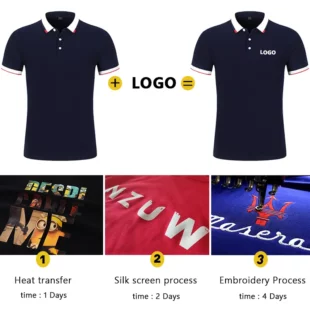 100% Cotton Summer Male Polo Custom Company Work Clothes Printed Logo/embroidery Men And Women Casual High-end Polo 5 kf Hf18d29d792fa49569da737b3a728364bT