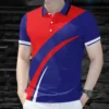 Colorful 3D Printed Stripes Men's Polo Shirt For Men Clothing Short Sleeve Tees Summer Sport Lapel Tops Oversized T-Shirts 6 kf S05d9d90c1a7f4b1f96f5460c0105f056t