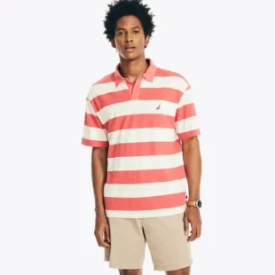 Nautica | Mens Classic Fit Striped Polo 3 kf S0b9f9aeee8974517abe542ab78055ffaG