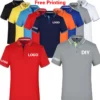 Quick-drying work clothes, custom polo shirts, company lapel printed logo, advertising shirts, embroidered logo work clothes 6 kf S0d772e3b49a342c7952999f256bcf2cf0