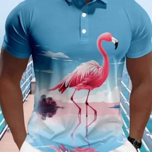 Anchor Men's Casual 3D Print Polo Shirt Outdoor Casual Daily Short Sleeve Turndown Polo Shirts Summer Spring S-5XL Lapel Polo 4 kf S2705f9b50dc044389b9e8cfda3a097e6X