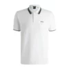 BOSS | Paddy active polo shirt with contrast stripes 2 kf S2bc7353b627d46b68ba1176be022c464r