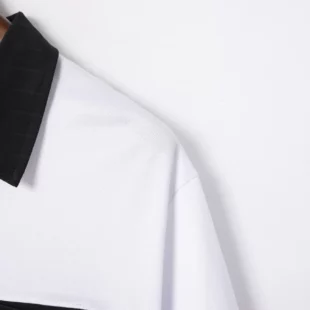 Men's Zipper Short-Sleeved Striped Polo Shirt Spring And Summer Fashion Casual Tops Street Outdoor Sports Wear Men's Clothing 3 kf S3934e47f529345b29cfd241c7eeacf2aj