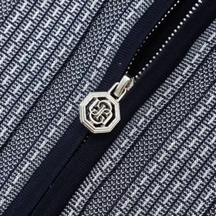 BILLIONAIRE BLSK CPRT polo shirt silk men 2025 summer New stripe embroidery elastic zipper comfort breathable big M-5XL T-Shirt 3 kf S3c624f9f20244e239cea25f93dceb3a24