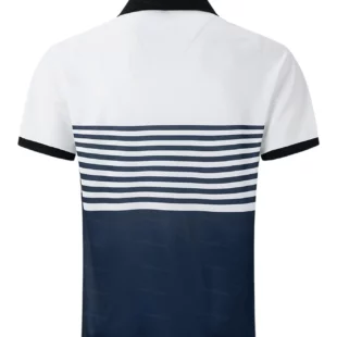 Men's Zipper Short-Sleeved Striped Polo Shirt Spring And Summer Fashion Casual Tops Street Outdoor Sports Wear Men's Clothing 2 kf S446f8a0c2faa468e9138799be80dfcb9x