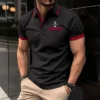 Fashion Simplicity Letter Print Polo T Shirt For Men Summer Outdoor Sports Golf Clothing Casual Lapel Short Sleeve Button Shirts 5 kf S78eb8e6c4471445d81a8b482a1f88a76G