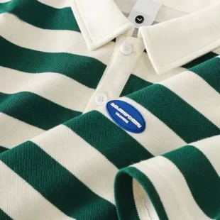 Men Polo Shirts Stripes Summer Short Sleeve T-shirt Turn-down Collar Shirt Male Casual Loose Pullover Tops Fashion Tees 4 kf Safd292ee9de346cfb346f08053c1cf83T