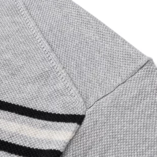 SIMWOOD 2025 Summer New Oversize Soft Knitted Polo Shirts Men Plus Size Tops Striped T-shirts 3 kf Sc408d57734314675b657edd4209af1bcZ