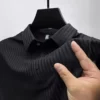 Summer new men's fashion casual POLO shirt shirt collar striped men's trend comfortable sports polo shirt top 2 kf Sdb771795816a4d08b3b0aa9eb02b4c08g