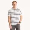 Nautica | Mens Classic Fit Striped Polo 6 kf Se135032fcf9643bc80e7fa1768345ec2r