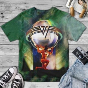 5150 Album By Van Halen All Over Print T-Shirt