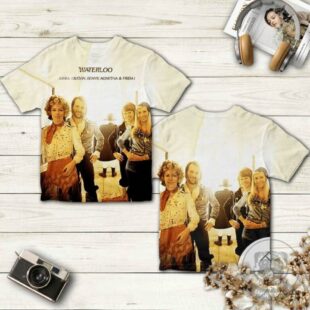 Abba Waterloo Album All Over Print T-Shirt