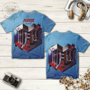 Accept Metal Heart All Over Print T-Shirt