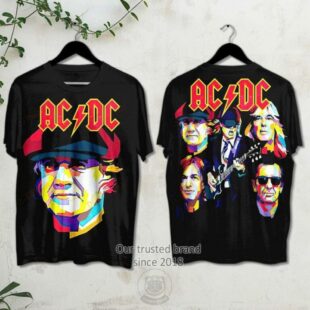 AC-DC Band Members All Over Print T-Shirt