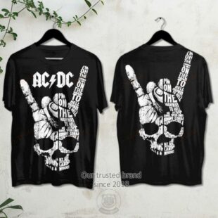 AC-DC I’m on the Highway to Hell All Over Print T-Shirt