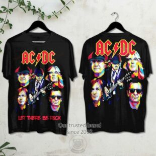 AC-DC Let There Be Rock All Over Print T-Shirt