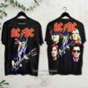AC-DC Members All Over Print T-Shirt