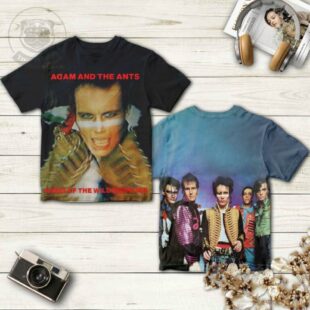 Adam And The Ants Kings Of The Wild Frontier All Over Print T-Shirt