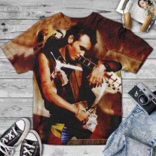Adam Ant Vive Le Rock All Over Print T-Shirt