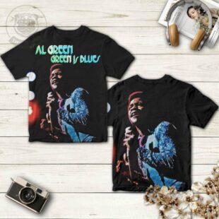 Al Green Green Is Blues Studio All Over Print T-Shirt