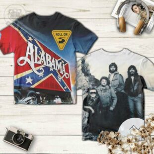 Alabama Roll On All Over Print T-Shirt