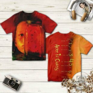 Alice In Chains Jar Of Flies All Over Print T-Shirt