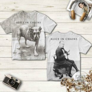 Alice In Chains Self-titled All Over Print T-Shirt