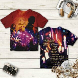Alice In Chains Unplugged All Over Print T-Shirt
