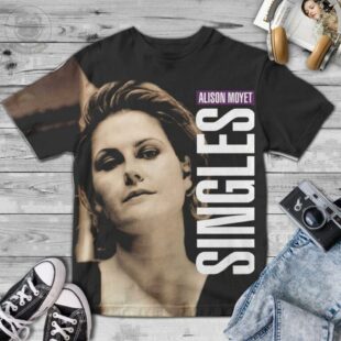 Alison Moyet Singles All Over Print T-Shirt