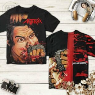 Anthrax Fistful Of Metal All Over Print T-Shirt