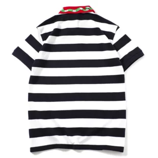 High New Novelty 2020 Men Punk Embroidered bee Snake Fashion Polo Shirts Shirt Hip Hop Skateboard Cotton Polo Top Tee #a2 2 kf H41ab5de838024190887b6f357c4115558