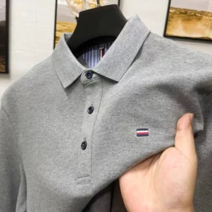 High quality brand summer new men's short sleeve fashionable striped golf polo shirt high-end designer design embroidered Tshirt 2 kf S542651946c85442f9cf481c8362d1e25t