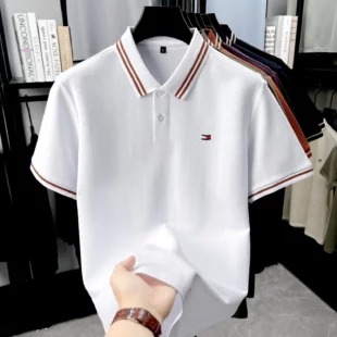 Luxury brand polo shirt embroidered short sleeved men's summer new 100% cotton casual comfortable breathable high-end T-shirt 5 kf S5afc653e5059465f9a86cf9d80755bdeN