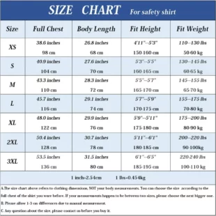 Work Shirt Men Safety Polo Shirt Summer Construction Workwear With Reflective Stripes 5 kf S61c61f4f66c347919e0c623f95281509K