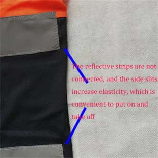 Work Shirt Men Safety Polo Shirt Summer Construction Workwear With Reflective Stripes 4 kf S632b0d3e27f14c73b192c348f4ec8583Z