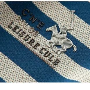 Men Striped Short Sleeve Polo Shirt Business Collar Casual Breathable Comfortable Top 1 kf S725ea43f6b0149cd9723fc58bfaad72dQ