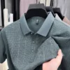 Fashionable, Personalized, High-end Short Sleeved Polo Shirt, Summer Breathable, Trendy Pocket, New T-shirt for Men 2 kf S8110f18f91d541578519d7f8571d01f9N