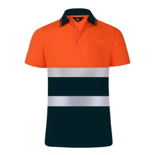 Work Shirt Men Safety Polo Shirt Summer Construction Workwear With Reflective Stripes 3 kf S83ddbd8c550a4db5b156ff621c88a23cY
