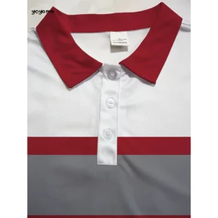 Men's Fashion Short Sleeve Polo Shirt Casual Striped Shirt Turtleneck Shirt Breathable Top Daily Casual Sports Men's Clothing 2 kf Scb7aa50404c54c559274851b08c337dft