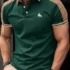 2024 Cross-border summer new European and American muscle men daily casual printed lapel short-sleeved sports Polo shirt 3 kf Sd13f2d32e06b4eff97e8329a41bcf2c7P