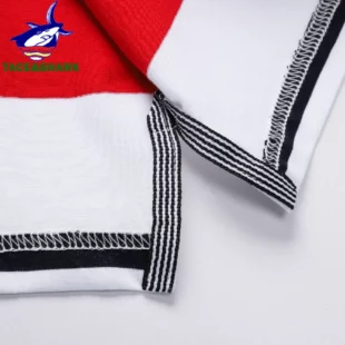 TACE&SHARK 2025 Summer Straight Men's Striped Polos Short Shark Fashion Embroidery Male Casual Polo Shirt Breathable 5 kf Sd87bc5ea720b4f478a9691edcd66fb09g