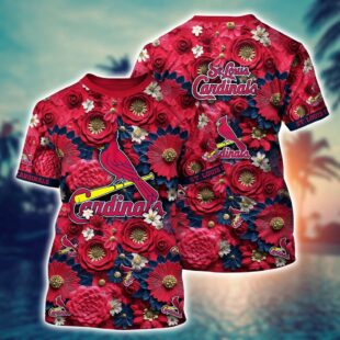 MLB St. Louis Cardinals All Over Print T-Shirt Game Changer For Sports Enthusiasts