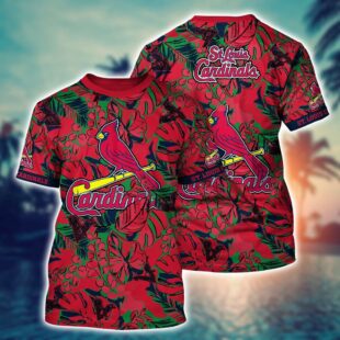 MLB St. Louis Cardinals All Over Print T-Shirt Sleek Baseball Vibes For Fans Baseball