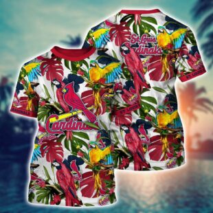 MLB St. Louis Cardinals All Over Print T-Shirt Symphony Bliss For Sports Enthusiasts