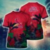 MLB St. Louis Cardinals All Over Print T-Shirt Trending Summer For Fans Baseball