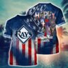 MLB Tampa Bay Rays All Over Print T-Shirt Baseball Bloom Burst For Fans Sports 2 MLB Tampa Bay Rays All Over Print T-Shirt Baseball Bloom Burst For Fans Sports
