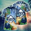 MLB Tampa Bay Rays All Over Print T-Shirt Masterpiece Parade For Sports Enthusiasts 2 MLB Tampa Bay Rays All Over Print T-Shirt Masterpiece Parade For Sports Enthusiasts